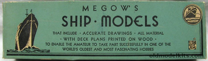 Megow The Clermont (Robert Fulton 1807), H-22 plastic model kit